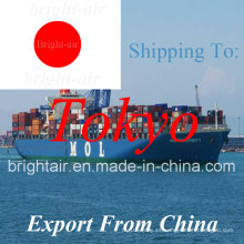 Transporte marítimo de mercancías desde China a Tokio, Japón